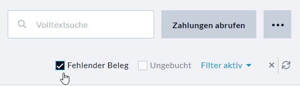 Ansicht Fehlender Beleg bei Nuumera