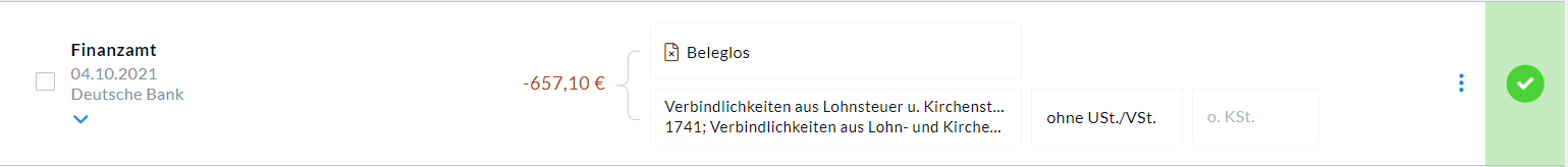 Ausgleich Lohnsteuer
