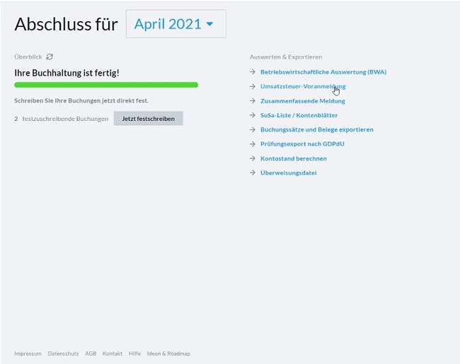 USt.-VA Ansicht in Nuumera
