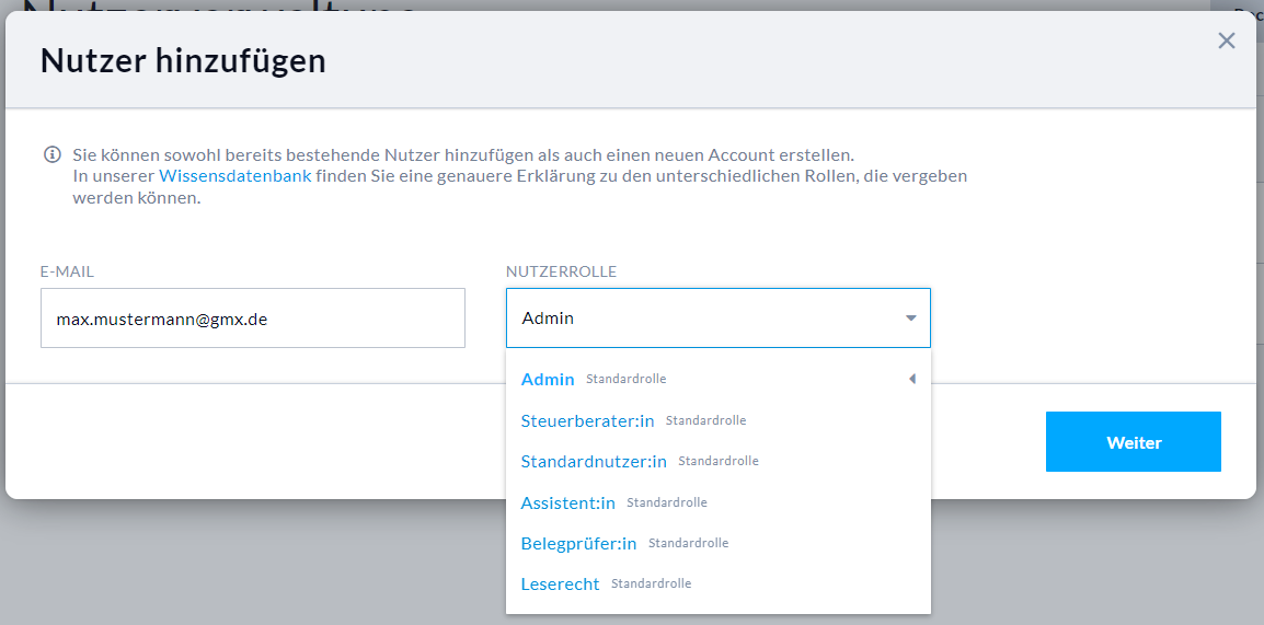 Nutzer in Nuumera hinzufügen